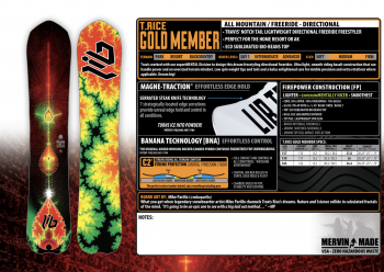 LIB TECH GOLD MEMBER FP C2X buy for 560 € | Shop Board Club