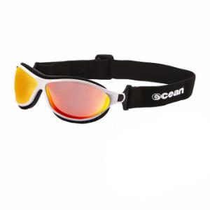 Ocean Tierra del Fuego Surf and Sport Polarized Sunglasses (Matte Black,  Revo)