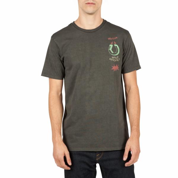 VOLCOM MAGNET STACK S_S TEE blk A5211702 -  02-03-2017/1488458693a5211702_blk_f.jpg