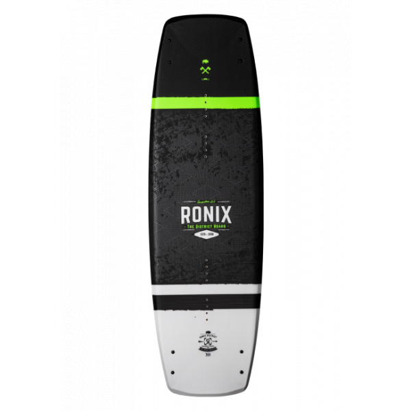 RONIX DISTRICT BOAT BOARD textured black_white_green -  16-03-2021/16159077205d09243d8b6b4.png