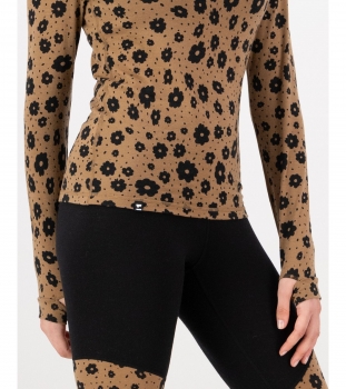 MONS ROYALE W CASCADE MERINO BASE LAYER MOCK NECK LONG SLEEVE AORAKI LILY TOFFEE -  12-01-2026/1768253344757505-100620-1171-925-104-ecommerce-jpeg-square-crop-1800-x-1800-pixels.jpg